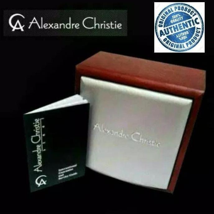 ALEXANDRE CHRISTIE AC6523 AC 6523 BLACK JAM TANGAN