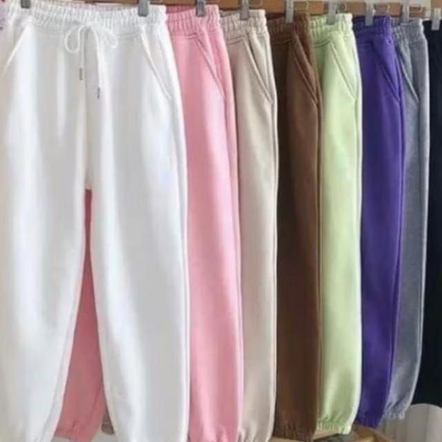 Celana Jogger Sweatpants Jogger Stlify Korean Style Joger Pria Wanita