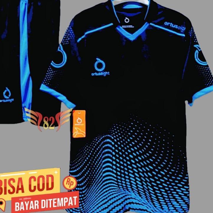 Setelan Jersey Bola Dewasa Baju Bola Futsal Ortuseight Gelombang