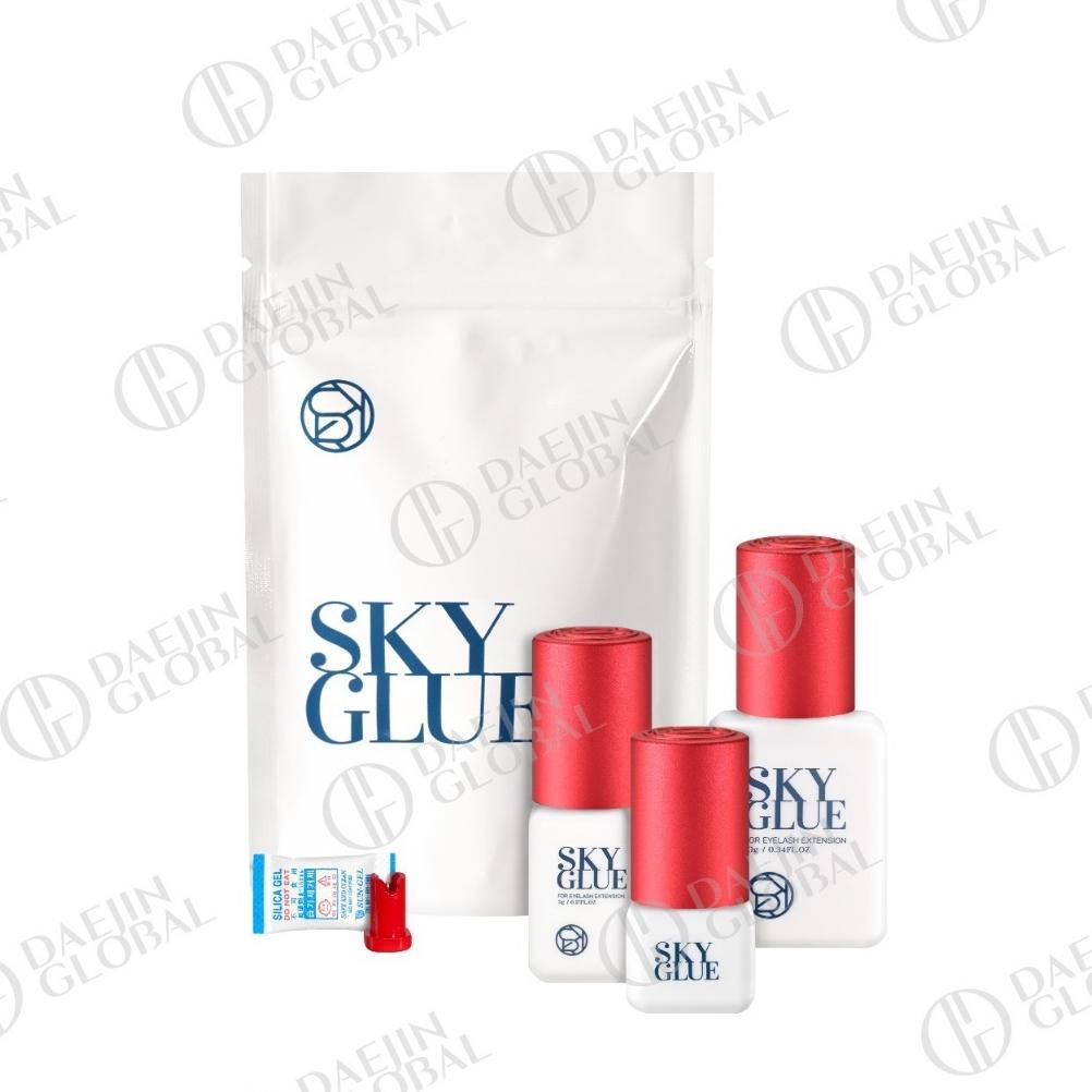 Sky Glue S+ | Sky Glue Mild Tutup Merah Lem Eyelash Extension 5 Ml & 10Ml | Yelix Tidak Pedih Eyelas