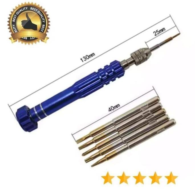 Obeng Set Pembuka Jam Tangan / Obeng Alat Service Jam Tangan