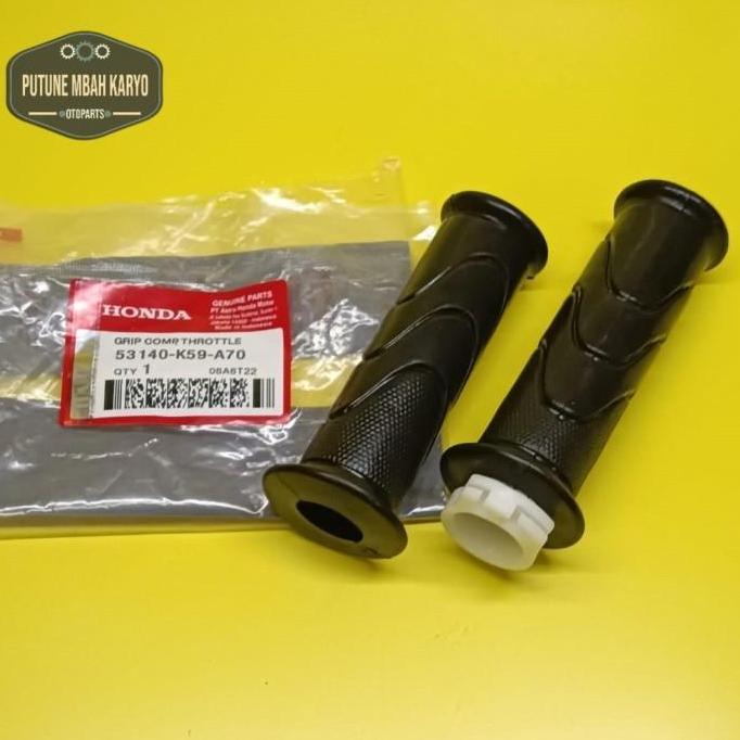 DV151 - Handgrip Handfat Karet Stang Motor Vario 125 LED Vario 150 LED K59