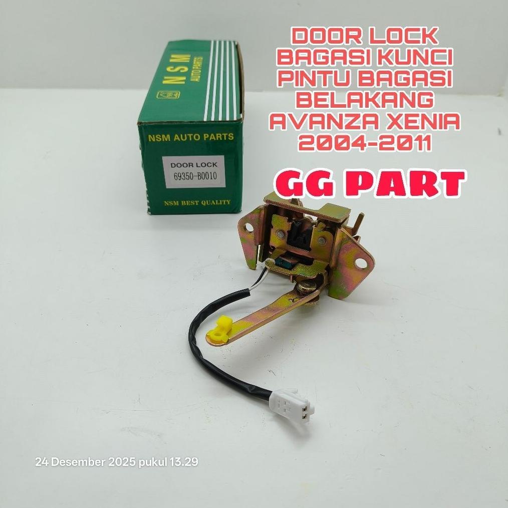 DOOR LOCK BAGASI KUNCI PINTU BAGASI BELAKANG MOBIL AVANZA XENIA 2004-2011