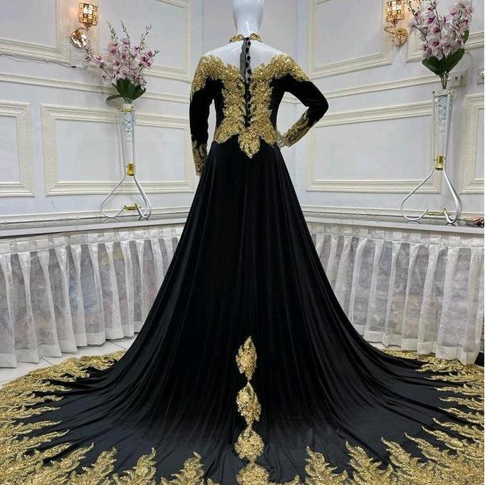 Kebaya pengantin bludru | kebaya pengantin bludru hitam Pernikahan