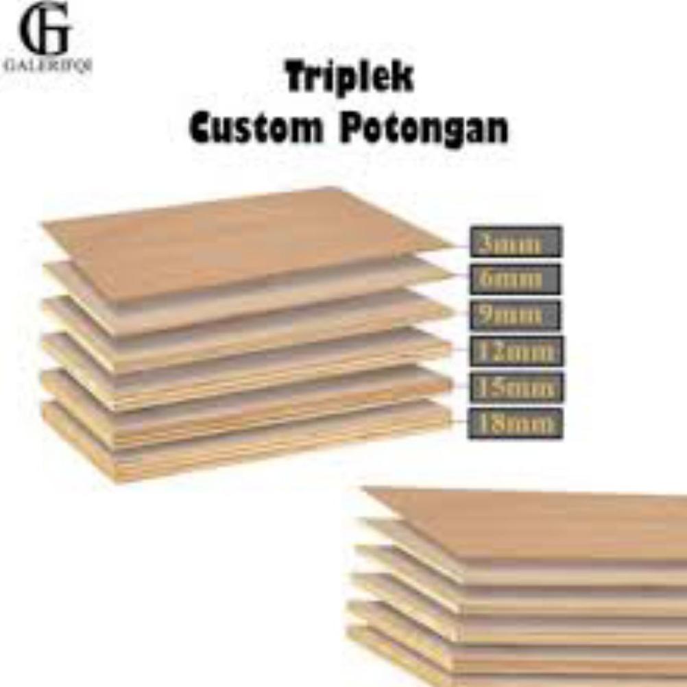 triplek 12mm /triplek custom /multiplek