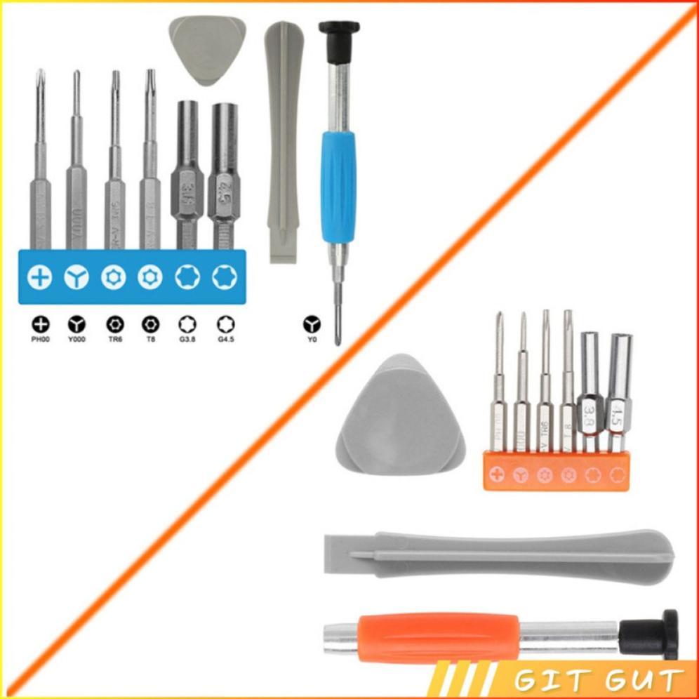 Set Obeng Tool Kit Screwdriver Torx T6 T8 Y Triwing 3.8 4.5 mm Console