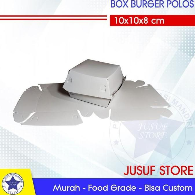 Youandme- Box Burger Polos Foodgrade