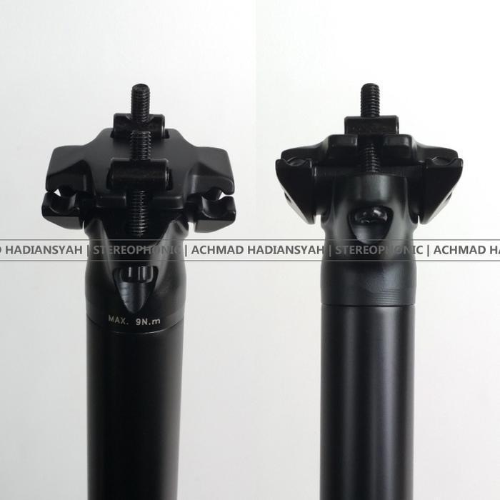 Seatpost United 30.9Mm Panjang 400Mm Seatpost 30.9 Seatpost 30,9 Hitam Original Dan Terpercaya