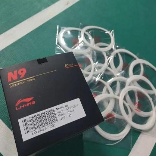 Weminton- String Raket - Senar Bton Lining N9 / N 9 Harga Grosir