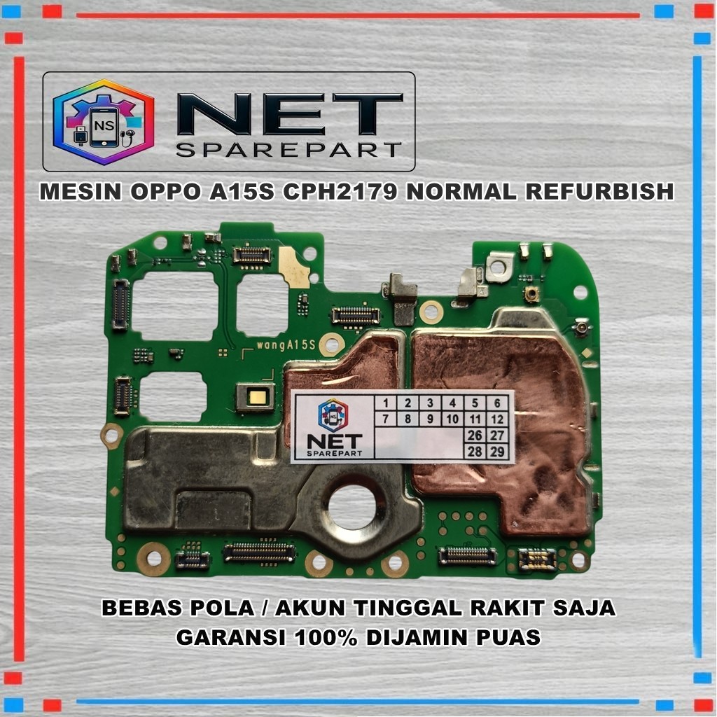 MESIN OPPO A15S CPH2179 NORMAL REFURBISH
