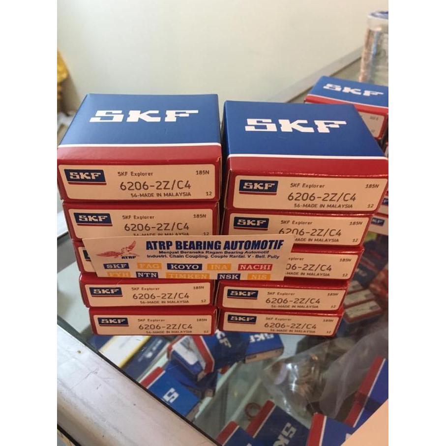 BALL BEARING 6206 2Z/C4 SKF