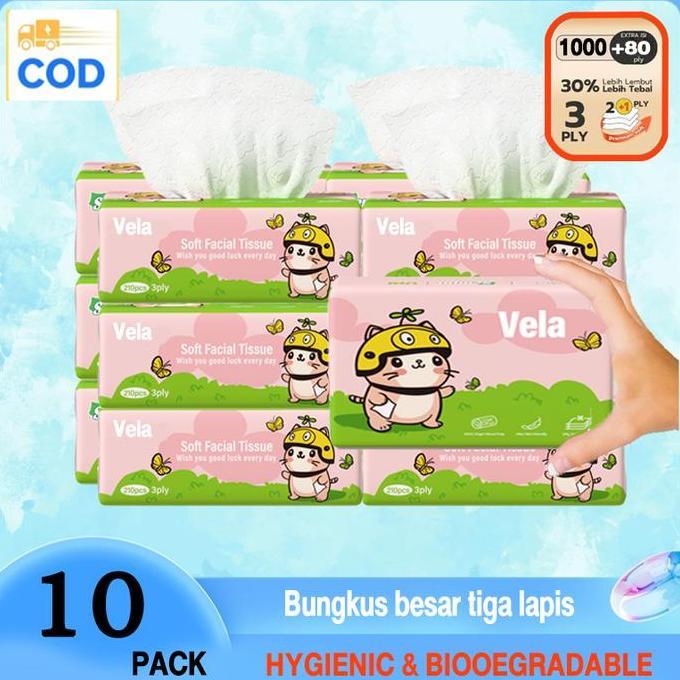 10 pcs BELI 7 GRATIS 3 PAKET RAMADHAN Vale 3 ply harga promo murah gratis ongkir bisa cod tisu murah