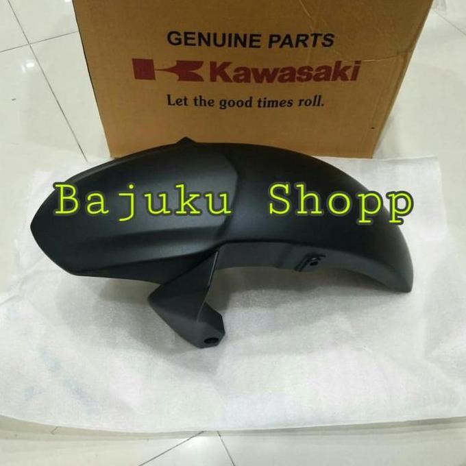Spakbor Slebor Fender Depan Kawasaki Er6N Er6 N Er 6N Er6F Er6 F Er 6F Original Kawasaki Terbatas
