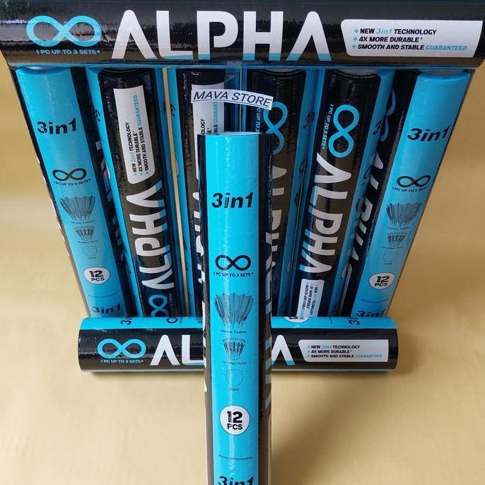Weminton- Alpha / Alpha Shuttlecock 3In1 / Bton