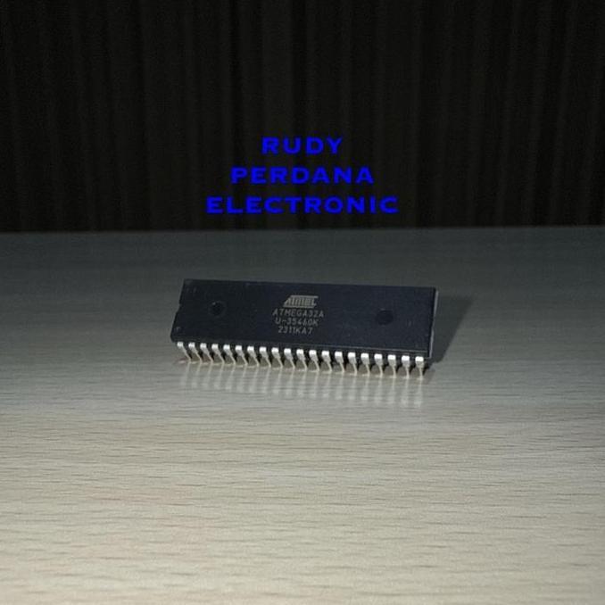IC TRANSISTOR ATMEGA32A-16PU ATMEGA32A ATMEGA32 ATMEGA 32A 32 A 16PU 16 PU ST-I ASLI ORIGINAL MOS27