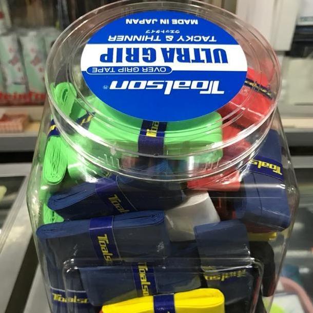 Weminton- Grip Karet Bton / Tenis Toalson Sks Raket