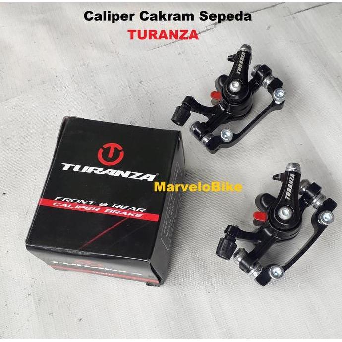 CALIPER BRAKE SEPEDA KEPALA CAKRAM REM DISC SEPEDA TURANZA RESTOCK