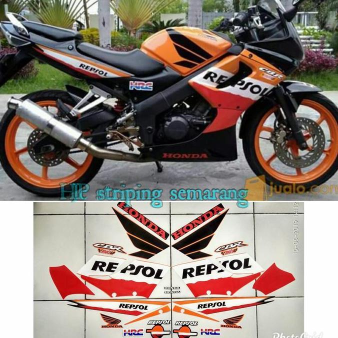NEW Striping Honda Cbr 150 Cbu Repsol