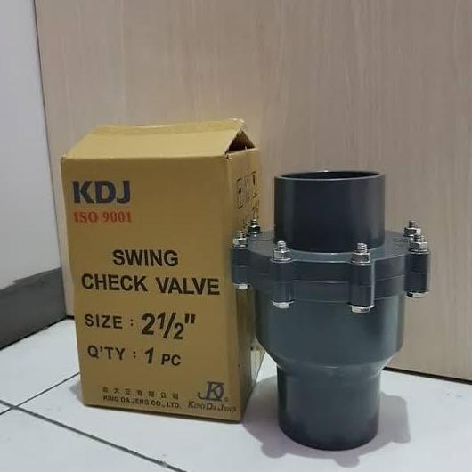 TERBARU - Check valve 2 1/2 inch KDJ Swing check valve Checkvalve 2,5 inch