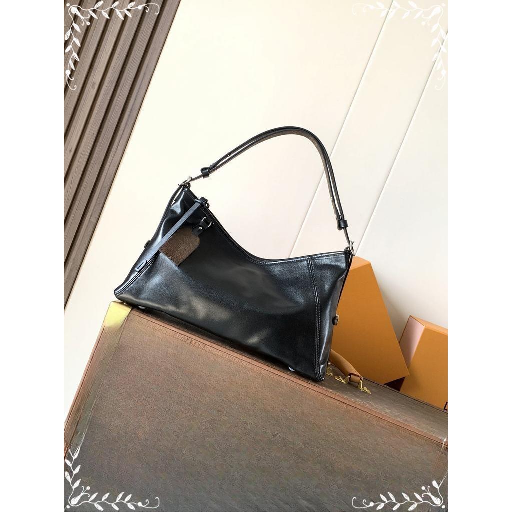 M28101 M27578 Lv carryall east-west underarm hobo tote shoulder canvas baguette