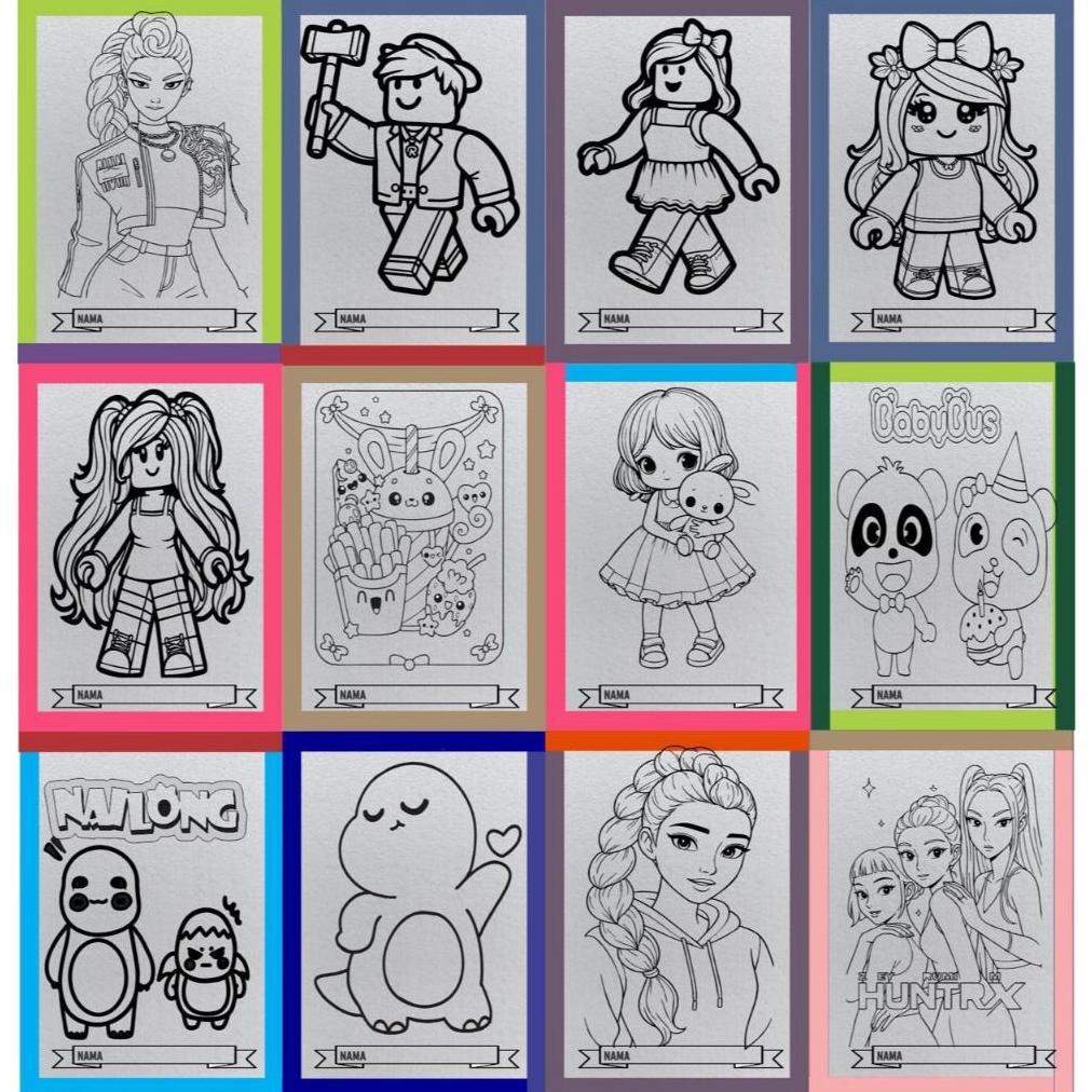 Terbaru Sterofoam Lukis isi 100 pcs 33x50 Styrofoam Lukis Gabus Mewarnai