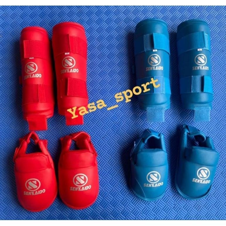 Foot protector karate senkaido original // foot protector dekker karate // pelindung kaki karate ori