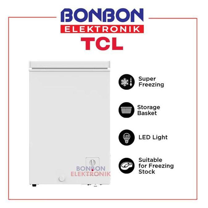 TCL Chest Freezer 100L TCF-100YID / TCF 100YID Freezer Box