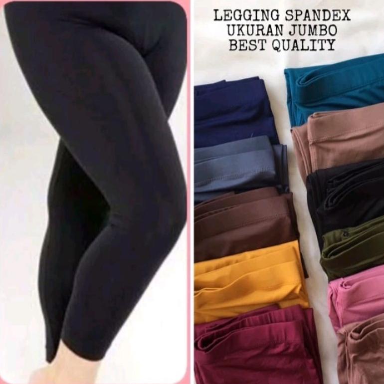 RECOMMENDED LEGGING WANITA JUMBO TEBAL PREMIUM | LEGGING SPANDEK JUMBO | LEGGING PANJANG WANITA
