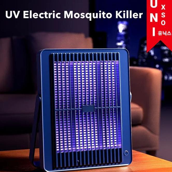 Unixso Ultra Violet Electric Mosquito Killer Alat Pembunuh Nyamuk Setrum Listrik Uv Aesthetic