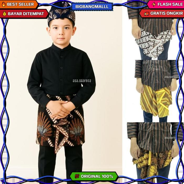 Jarik Sembong Instan Untuk Anak/Jarik Silat/Sapit Urang Instan Produk Unggulan