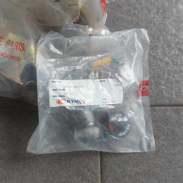 Key Set Kunci Kontak Original Kymco Trend 2000 Original Dan Terpercaya