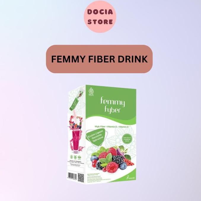 Femmy Fiber - Minuman Fiber Drink - Diet - Detox