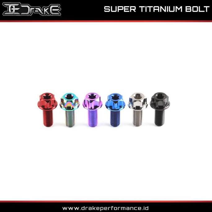 [Clearance] Drake Baut Titanium Kaliper Brembo 2P 2 P 4P 4 P Grade 5