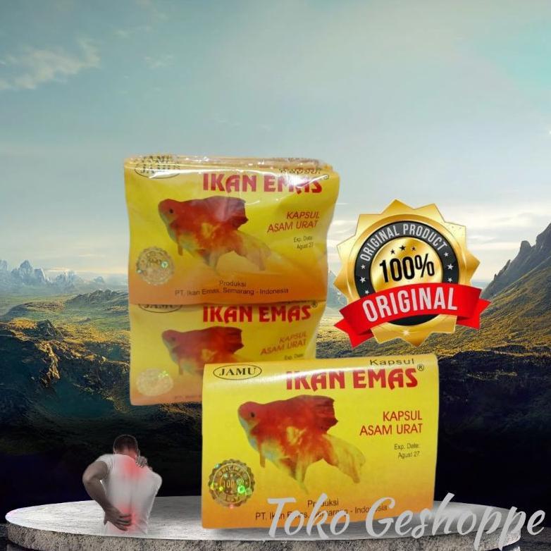 Selera Jualan - Jamu Asam Urat Cap Ikan Emas
