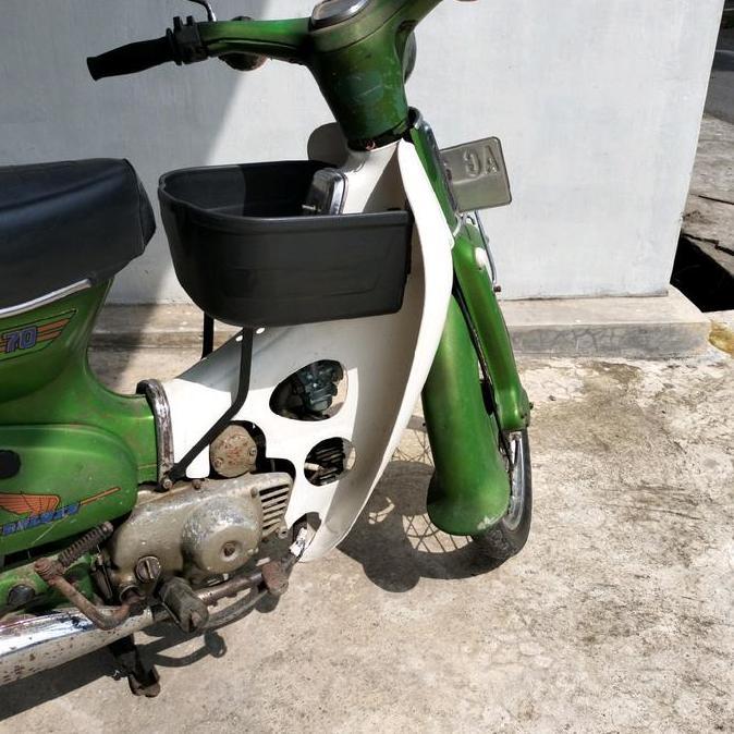KERANJANG PLASTIK HONDA C70 C700 ACCESSORIES KODE 1158