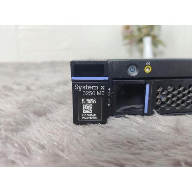 Server IBM X3250 M6 Intel Xeon E3-1220 v5 4Core 8Gb Ddr4 Rackmount 1U