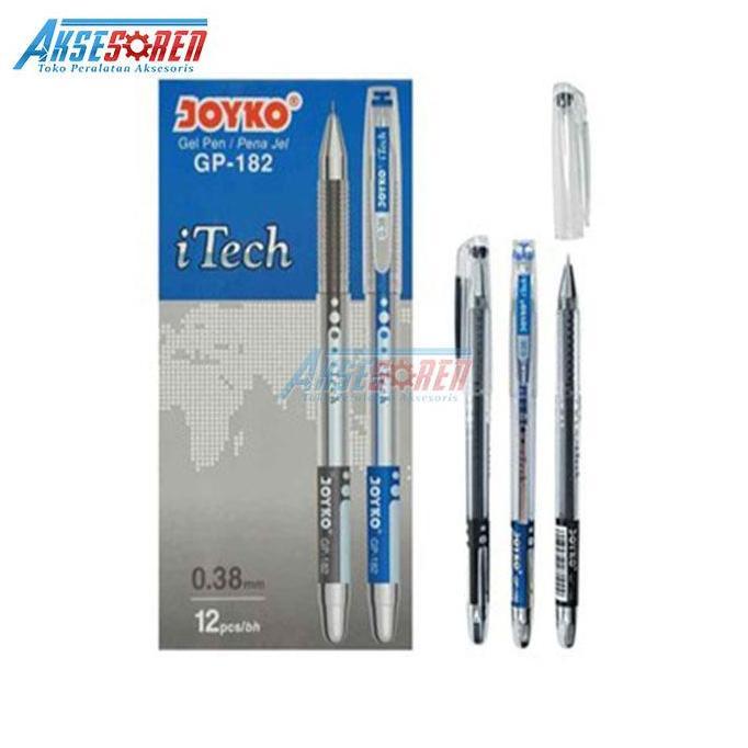 Pulpen I-Tech Gel GP-182 Joyko [1 Pack] / Ballpoint Pena Pen [1 Pak]