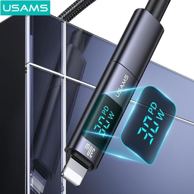 Knacks- Usams Au18 Adapter Converter Type C To Lhtning - Type C To Type C