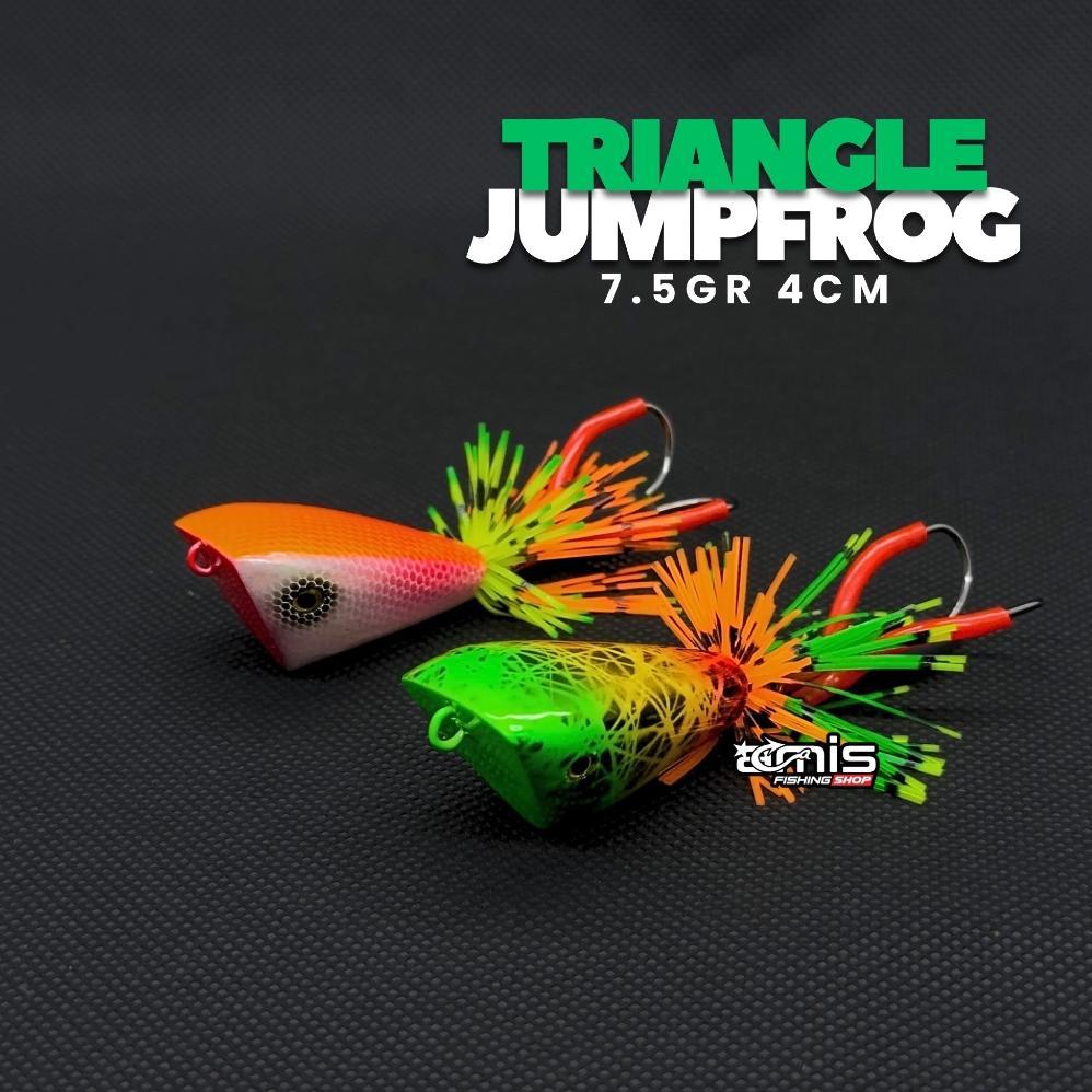 Jump Frog Lure Kayu Umpan Casting Killer Ikan Gabus Toman