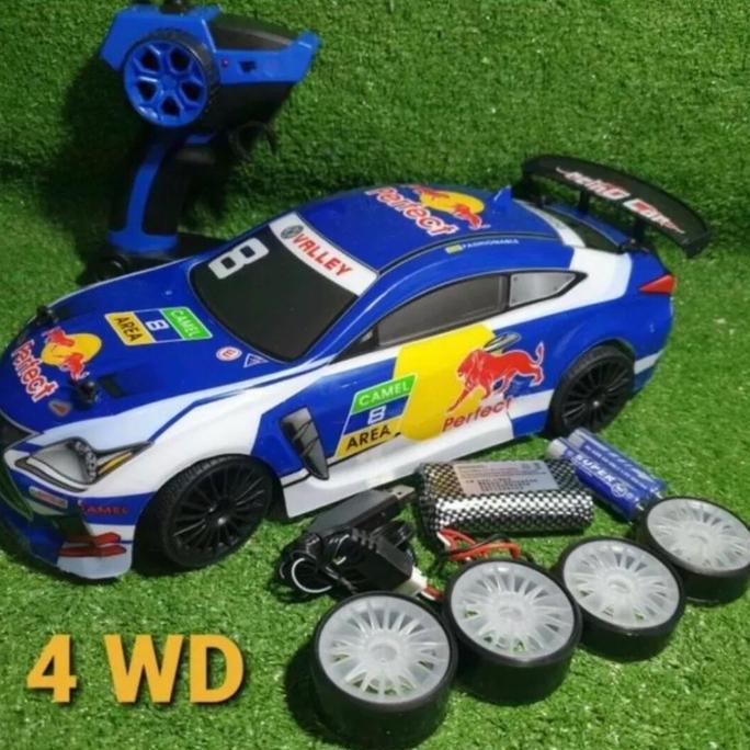 Mobil Remot RC Sanzuan 4WD Rc Drift Onroad 4x4 Skala 1.14 San Zuan Mitsubishi Nissan Sanzuan Asli Re