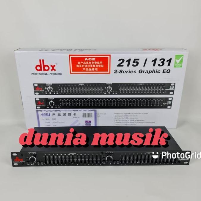 equalizer dbx 215 dbx215 dbx 215