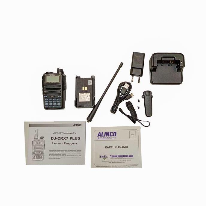 Murah Alinco Dj-Crx7 Plus Ht Dual Band 5W Type C Anc Ori Baru Walkie Talkie Djcrx7Plus Crx7Plus Vhf 