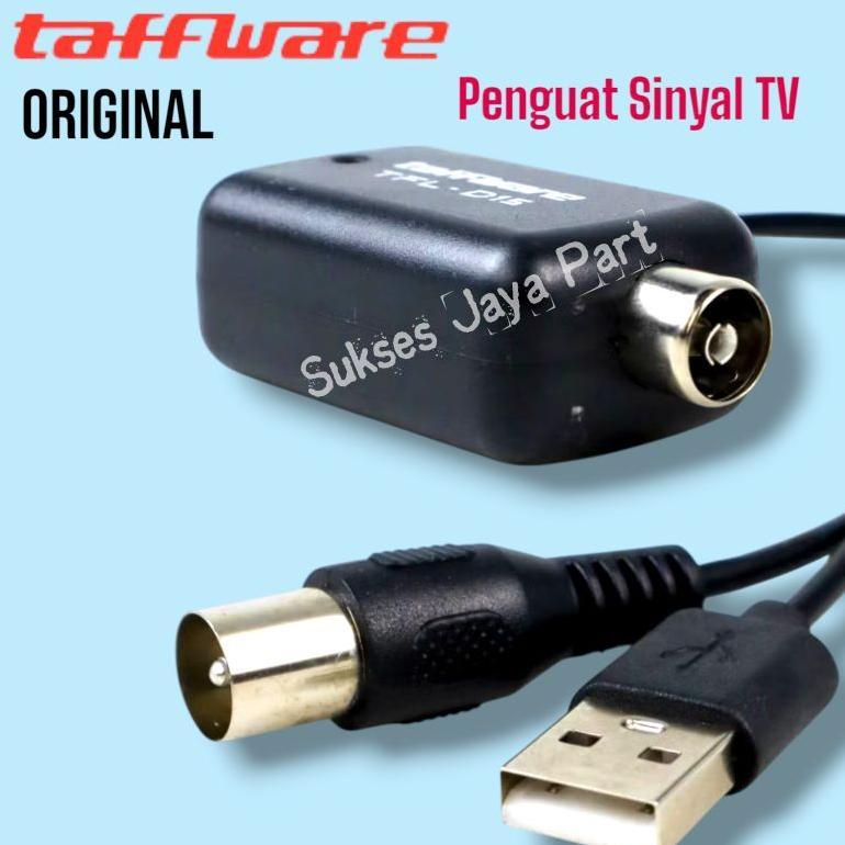 CUCI GUDANG Penguat Sinyal TV Digital Booster TV Digital Taffware Asli