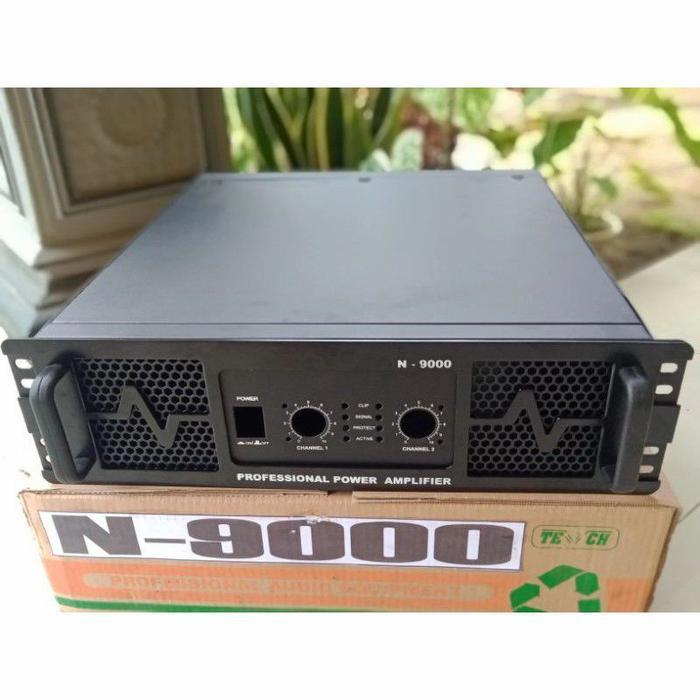 BOK POWER N9000 BOX POWER N9000 2 CHANEL BOK POWER AMPLIFIER UKURAN 3U ORIGINAL DAN TERPERCAYA
