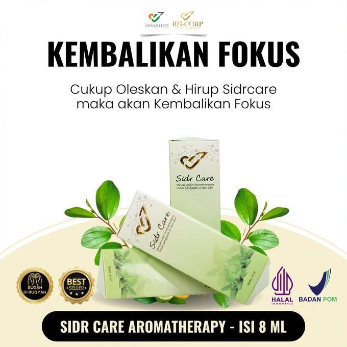 Point- Sidr Care Minyak Aromaterapi Bidara - Sidrcare Rehab Hati - Bantu Kembalikan Fokus