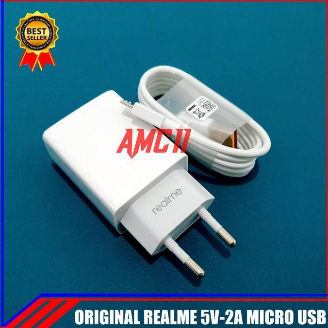 Charger Realme 5 5i Realme 5s ORIGINAL 100% Micro USB