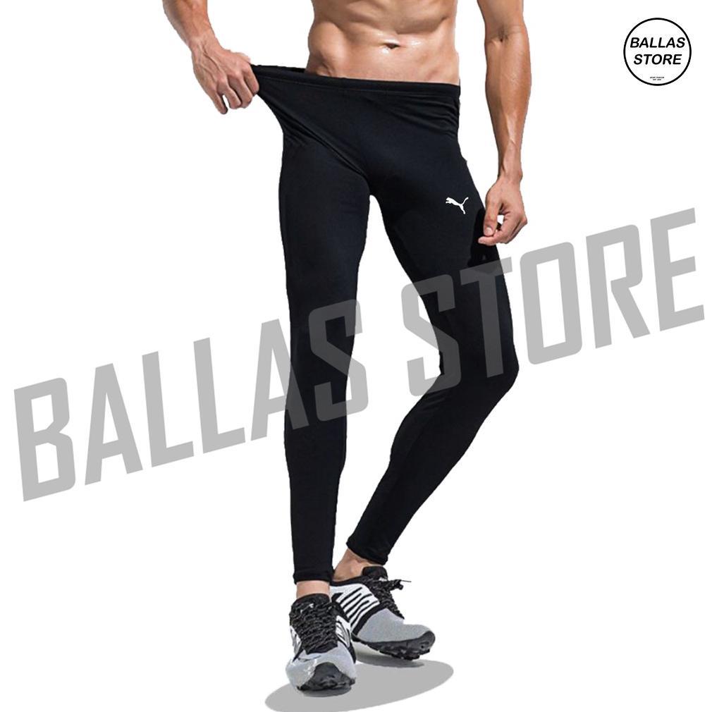 PREMIUM PAKET SETELAN BASELAYER MANSET LEHER TINGGI LEGGING MANSET PRIA DAN CELANA FUTSAL SEPEDA VOL