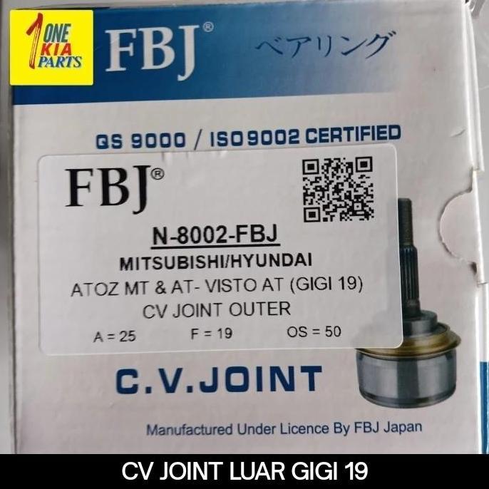 Cv Joint As Roda Kia Visto Hyundai Atoz