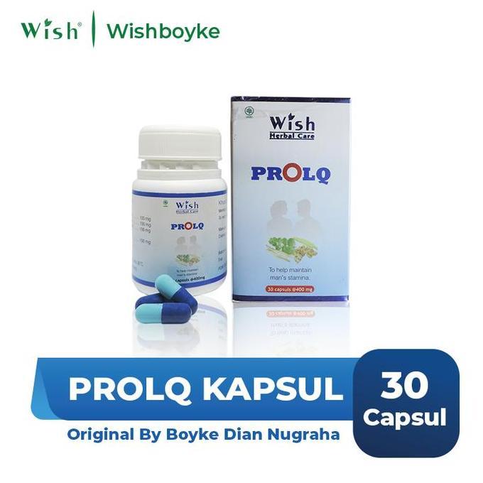 Happyfit- Wish Prolq Capsule By Dr. Boyke Multivitamin Herbal