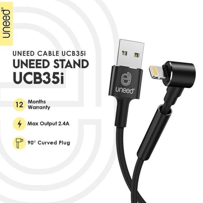 ORIGINAL Uneed Stainless Lightning Kabel 1M For IPHONE 5 6 7 8 X IPAD IPOD